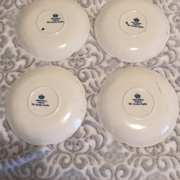 Set of Old Castles “The Rock of Cashel” Saucers - Picture 2 of 10